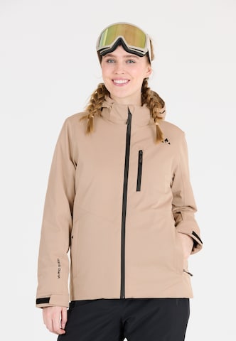 Whistler Skijacke 'Jada' in Beige: Vorderseite