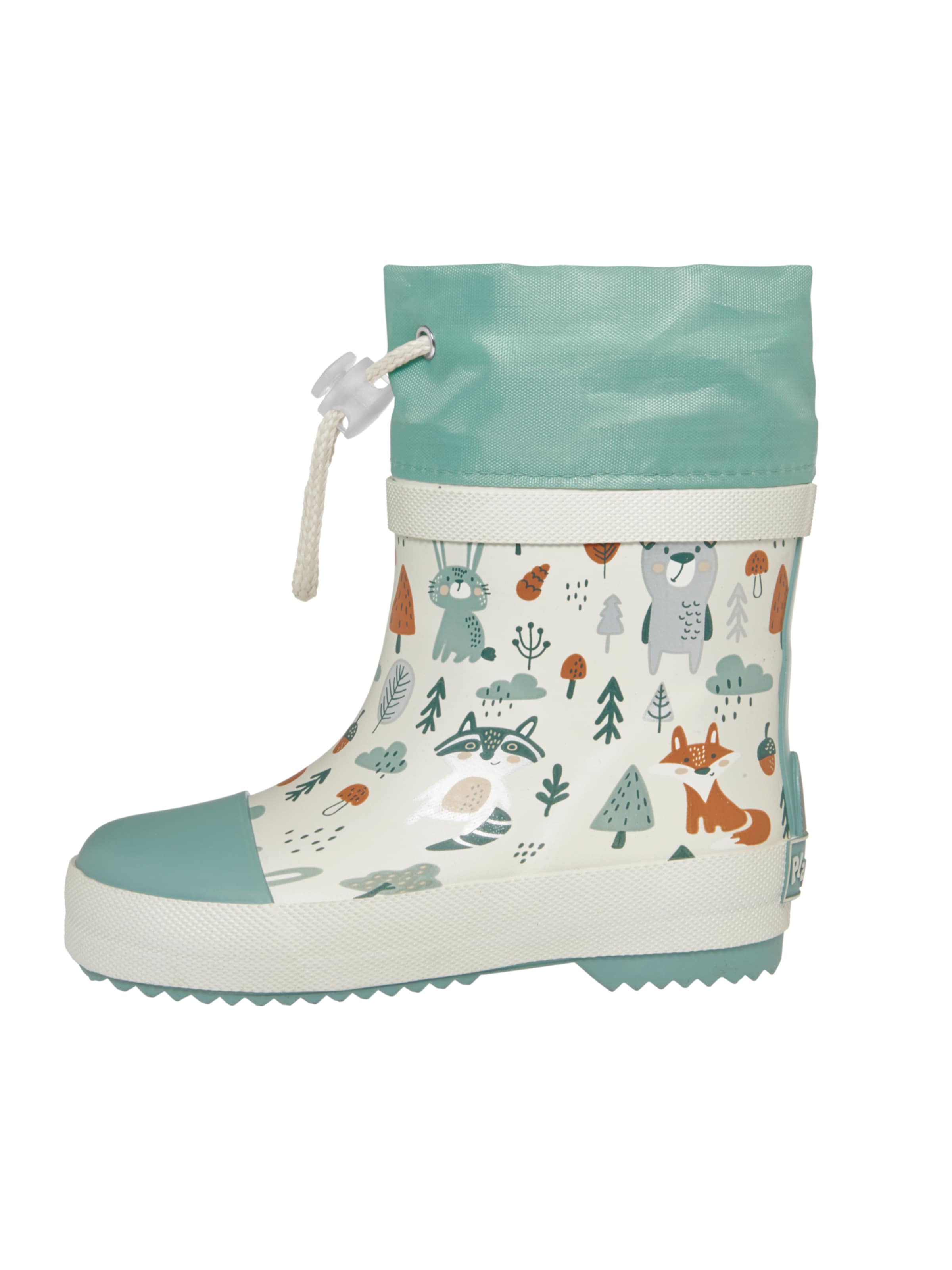 Stivale di gomma 'Wald' di PLAYSHOES in bianco