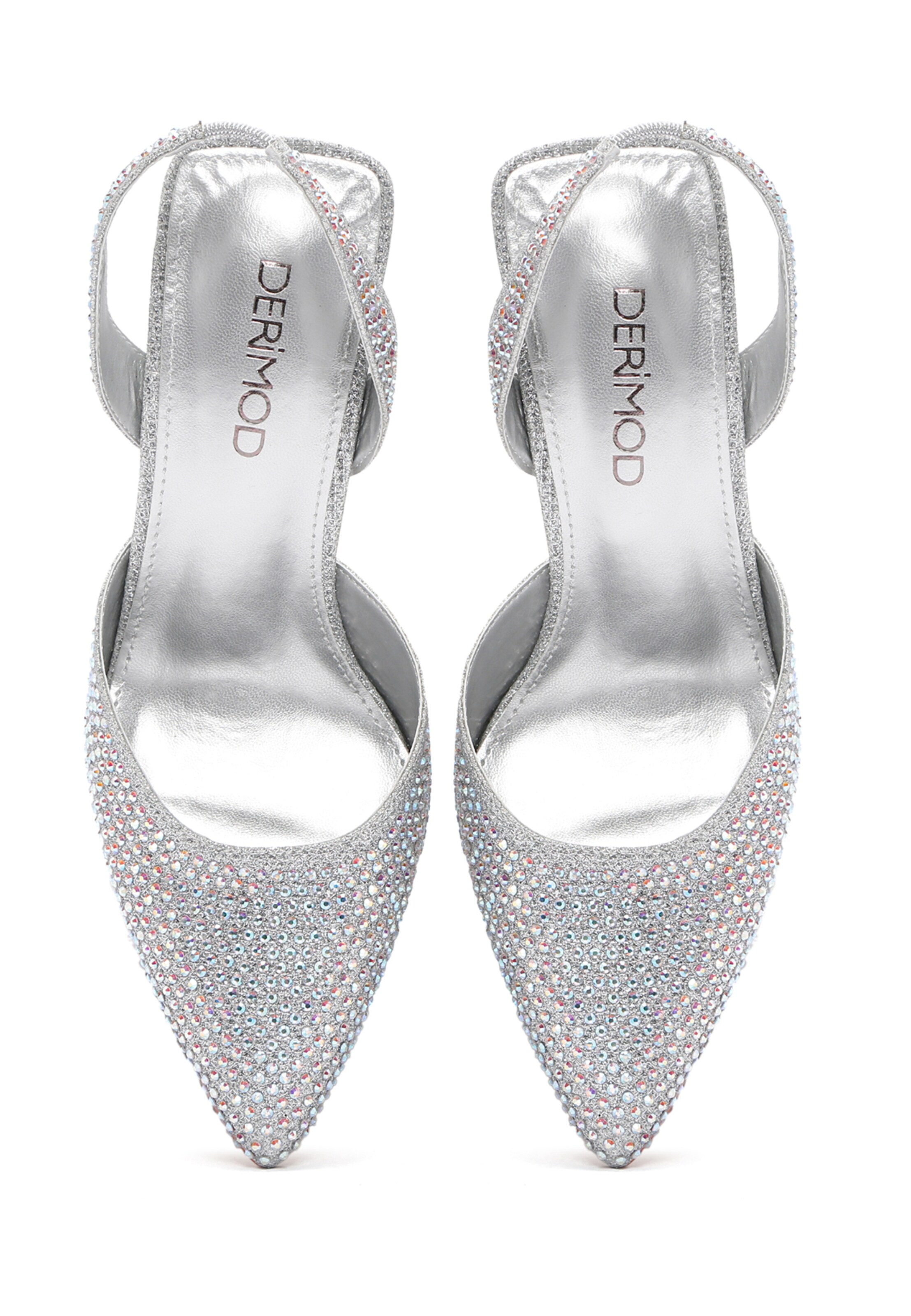 Derimod Slingpumps in Zilver