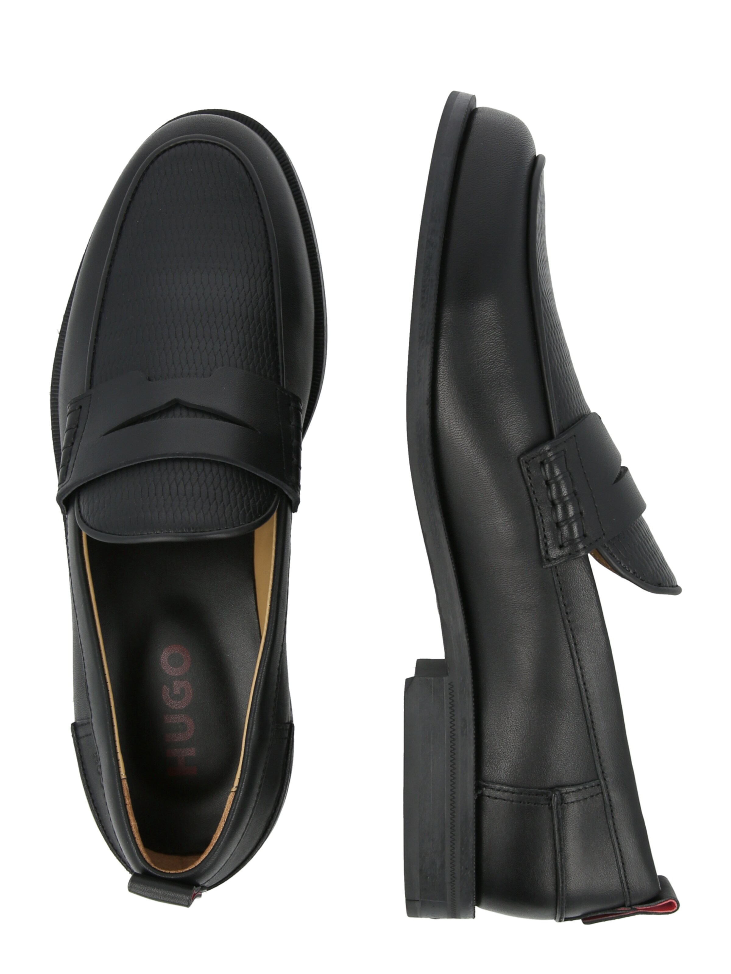 HUGO Pantofle 'Varian' w kolorze czarny