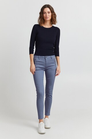 Fransa Slimfit Jeans in Blauw