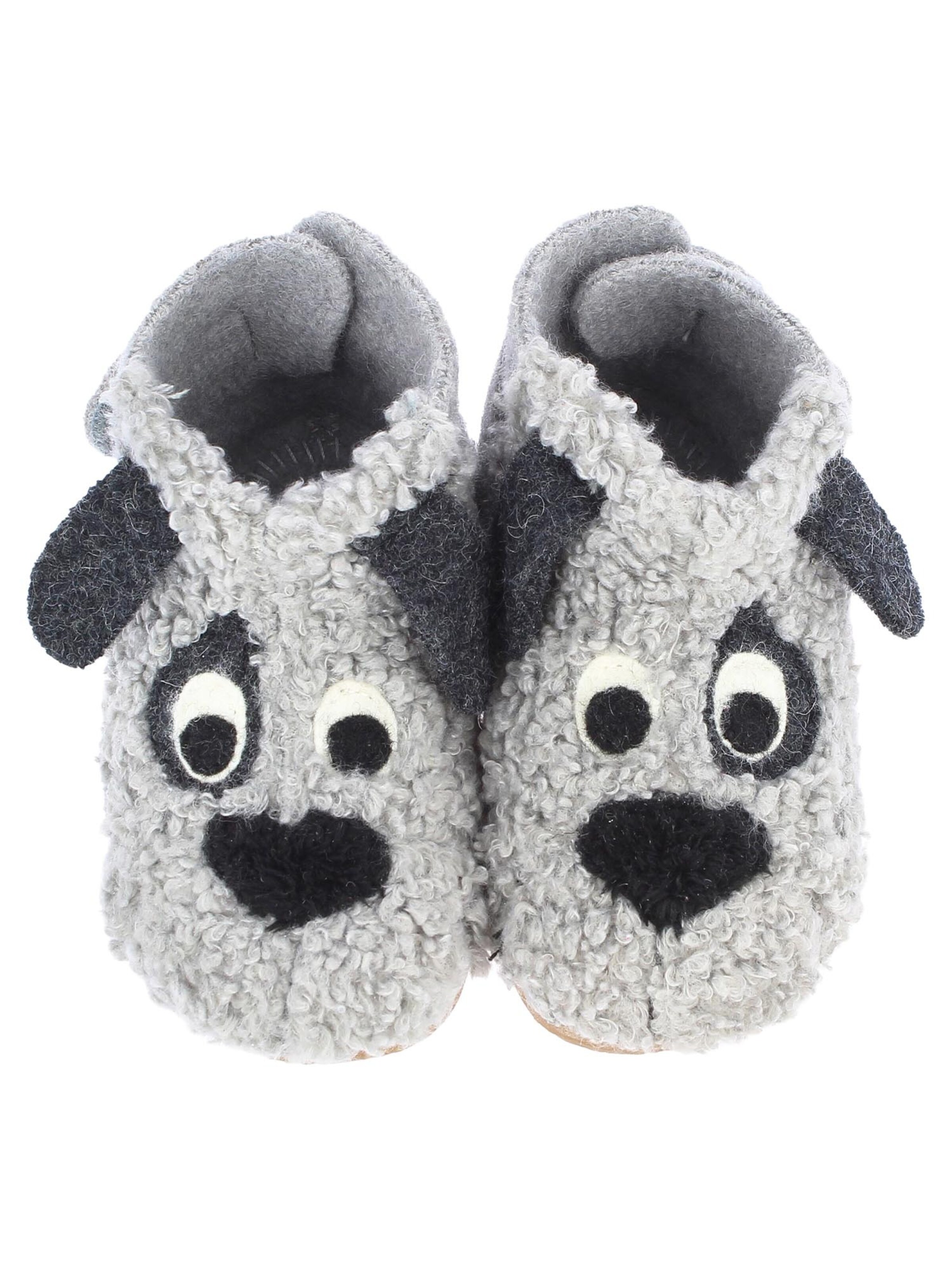 Living Kitzbühel Slippers 'Teddyplüsch' in Grey