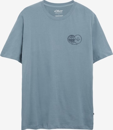 s.Oliver T-Shirt in Blau: Vorderseite
