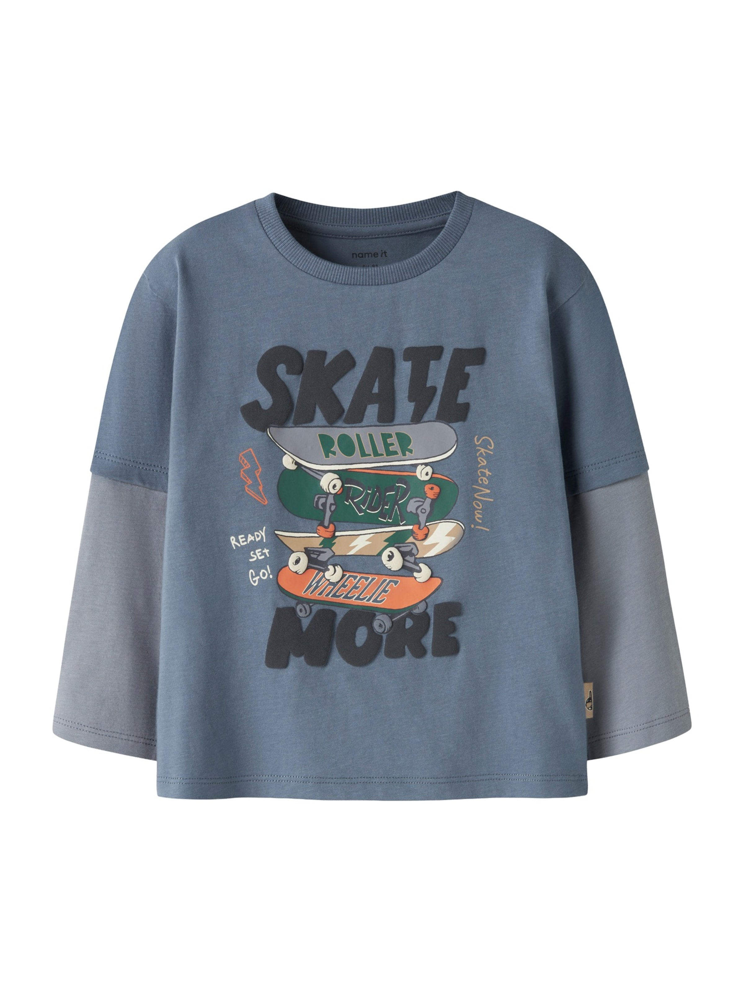 NAME IT Shirt 'NMMNiam' in Blue: front