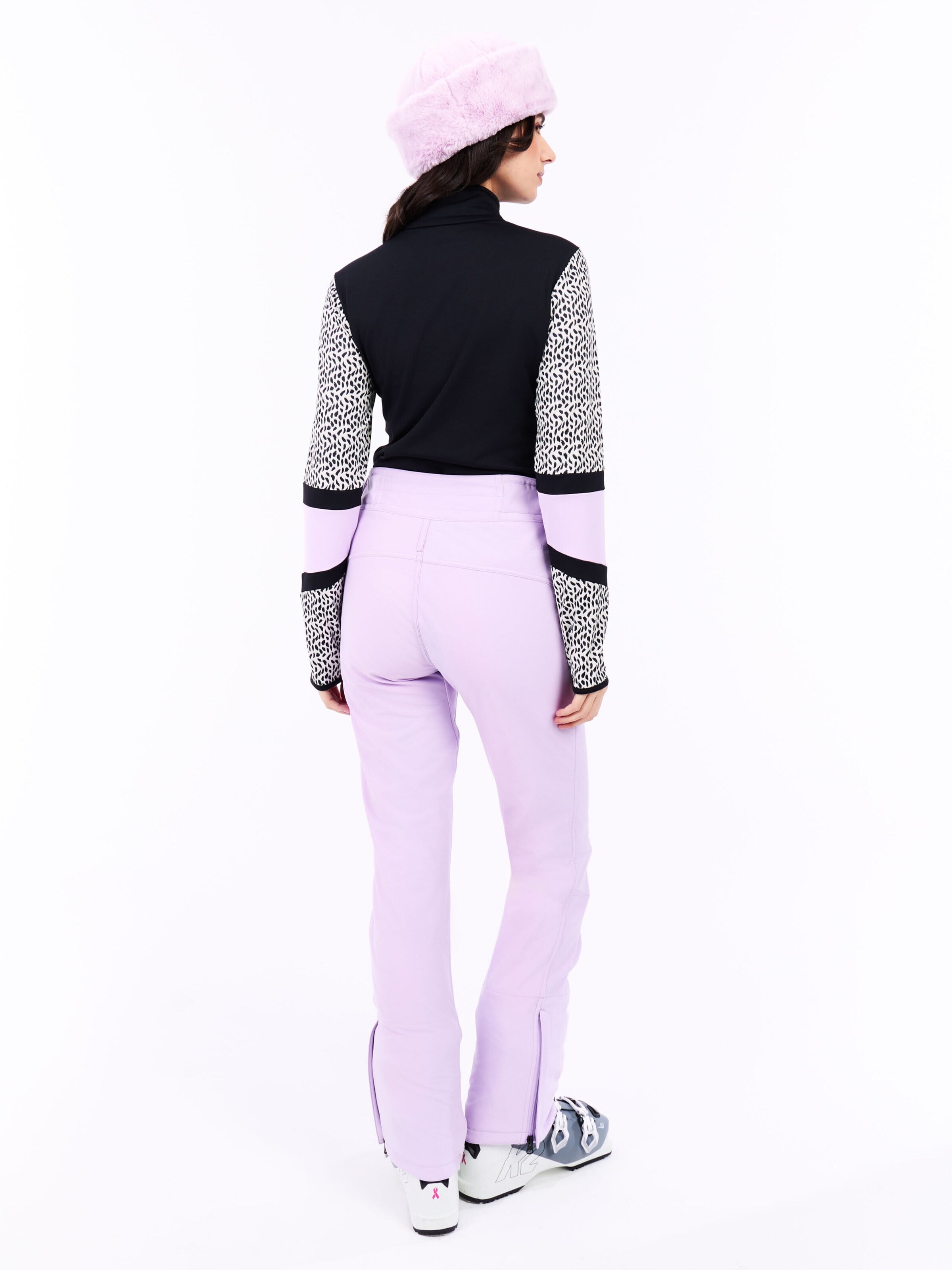 PROTEST Slimfit Sportbroek 'PRTRELOLE' in Lila