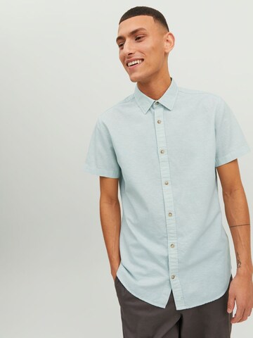 JACK & JONES - Ajuste regular Camisa 'Summer' en verde