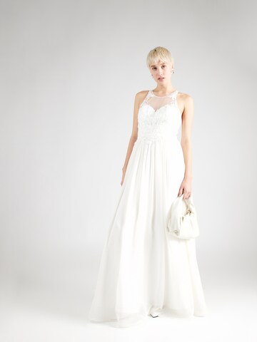 Laona Evening Dress in White