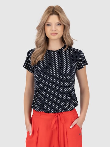 Alife and Kickin Shirt 'MalisaAK' in Blauw: voorkant