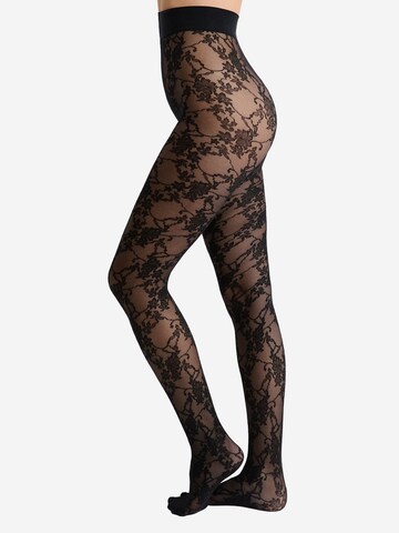 ETAM Fine Tights in Black: front