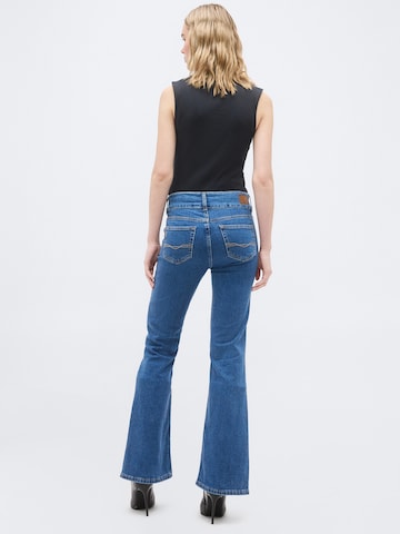 Pepe JeansFlared/zvonoliki kroj Traperice 'VENUS' - plava boja