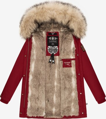 NAVAHOO Winter Coat 'Cristal' in Red