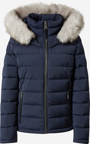 DKNY Zimní bunda – modrá: přední strana