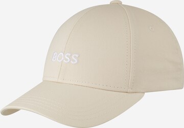 BOSS Cap 'Zed' in Beige: front