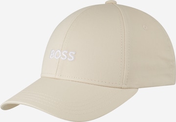Cappello da baseball 'Zed' di BOSS Black in beige: frontale