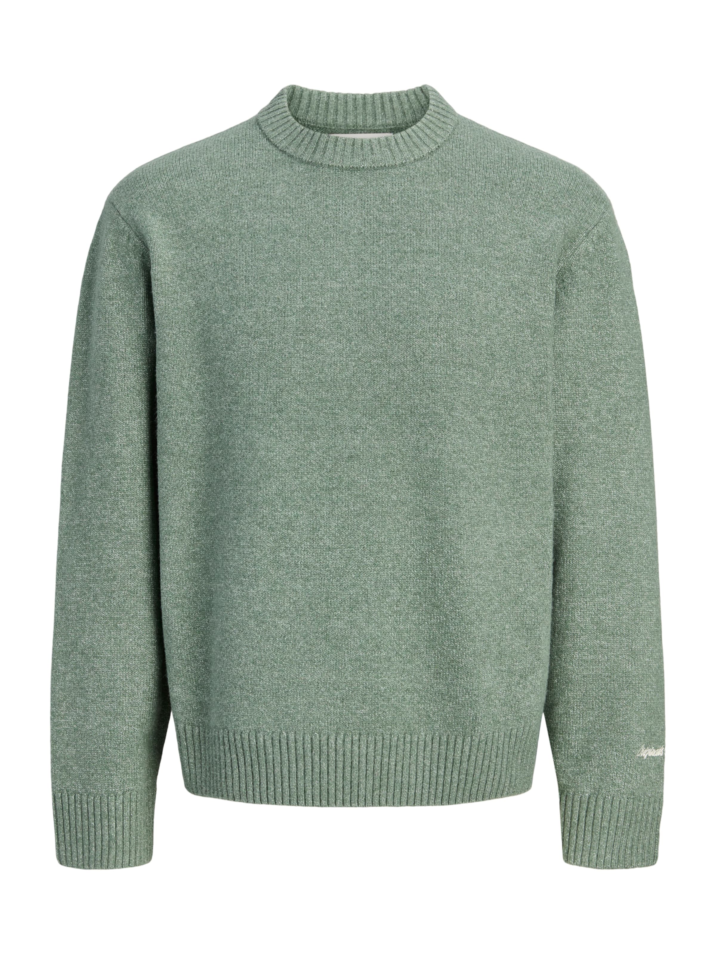 Jack & Jones Junior Kampsun 'JORNORREBRO', värv roheline: eest vaates
