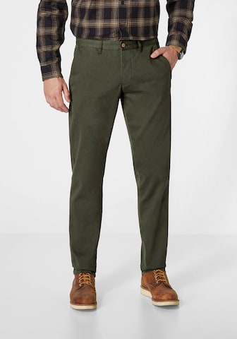 REDPOINT Slimfit Hose in Grün: Vorderseite