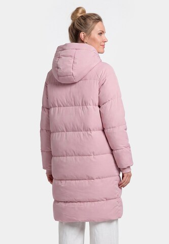 Manteau d’hiver usha WHITE LABEL en rose