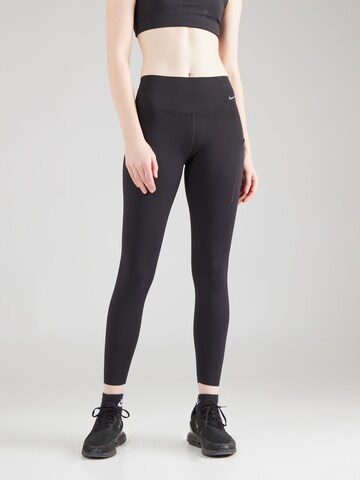 Regular Pantalon de sport 'UNIVERSA' NIKE en noir : devant