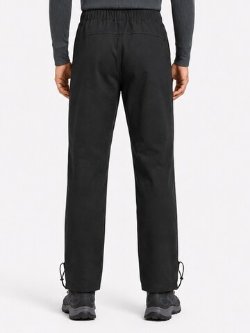 YOUTHUP - regular Pantalón de montaña 'SAUMREGULIERUNG' en negro