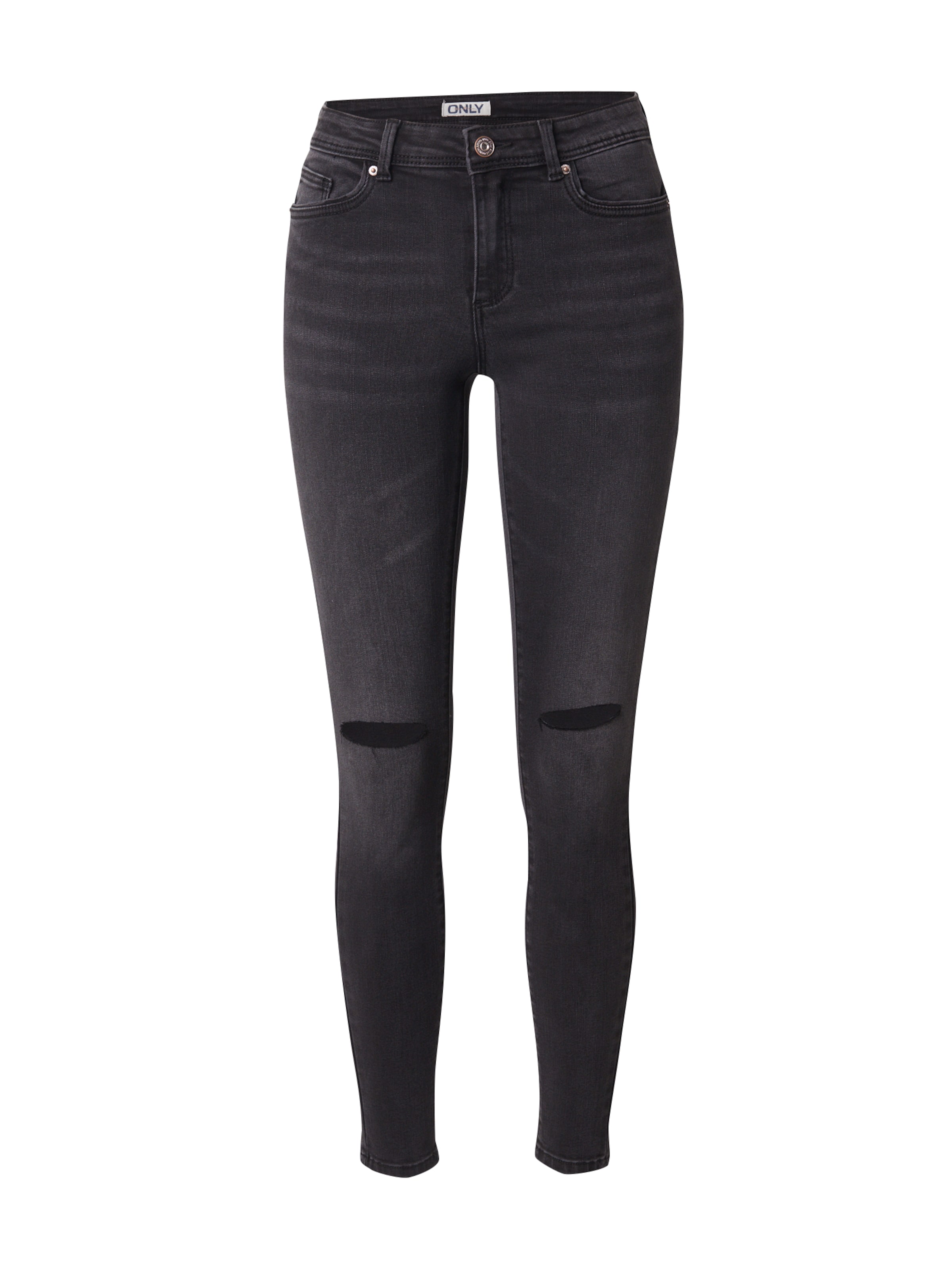 ONLY Skinny Jeans 'ONLWAUW' i svart: framsida