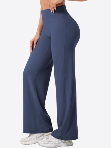 ZAAYO Wide leg Workout Pants in Blue