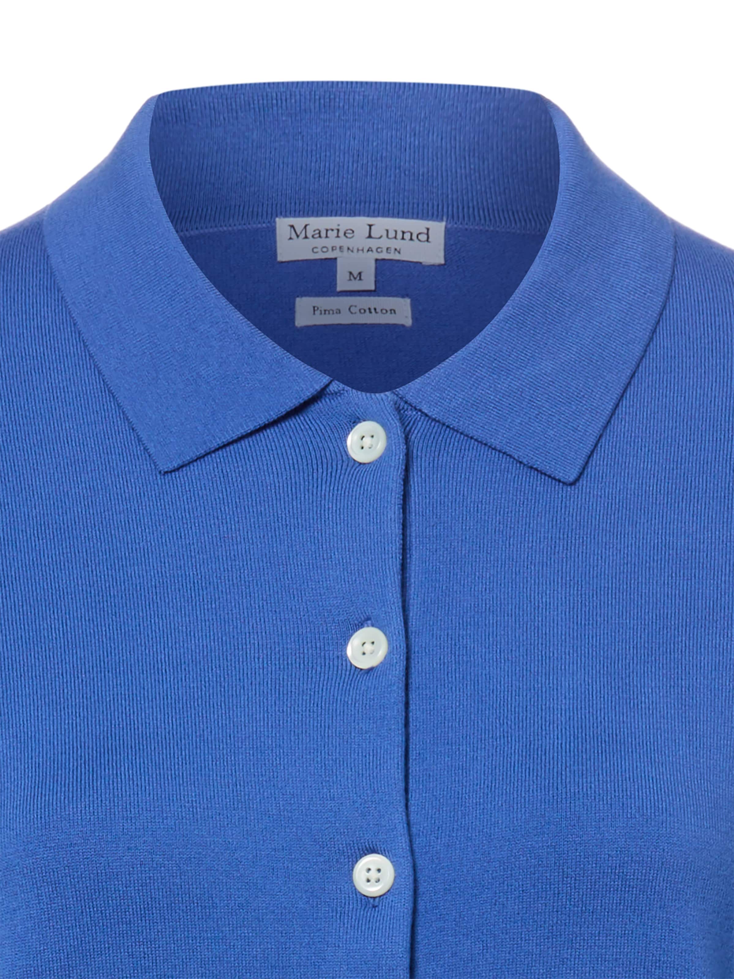Cardigan Marie Lund en bleu