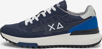 Baskets basses 'Niki 2.0' SUN68 en bleu : devant