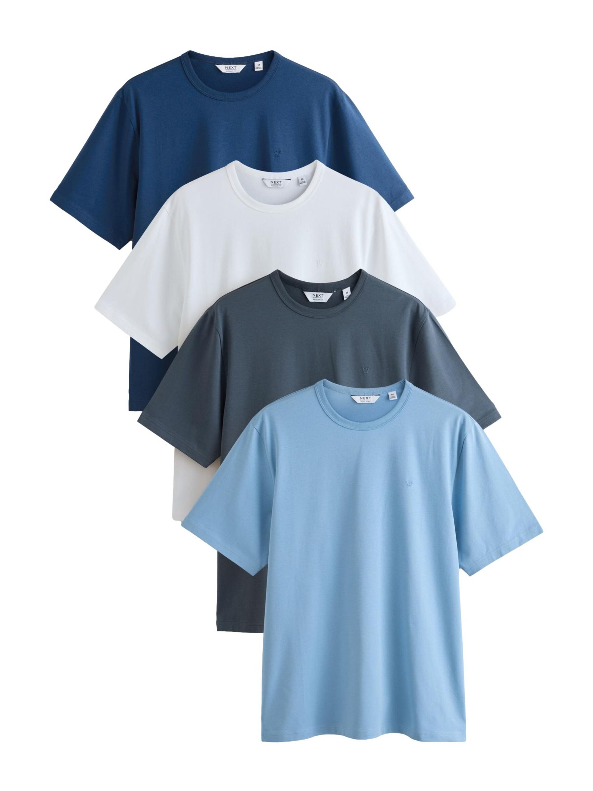 T-Shirt 'Trident' Next en bleu : devant