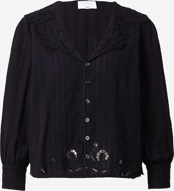 ABOUT YOU x Iconic by Tatiana Kucharova Blouse 'Greta' in Zwart: voorkant