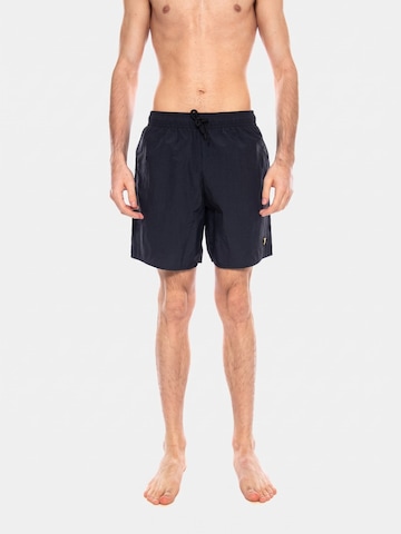 Lyle & Scott Board Shorts 'Plain Swim Short Dark Navy' in Blue