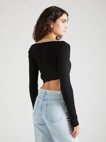 Trendyol Knit cardigan in Black