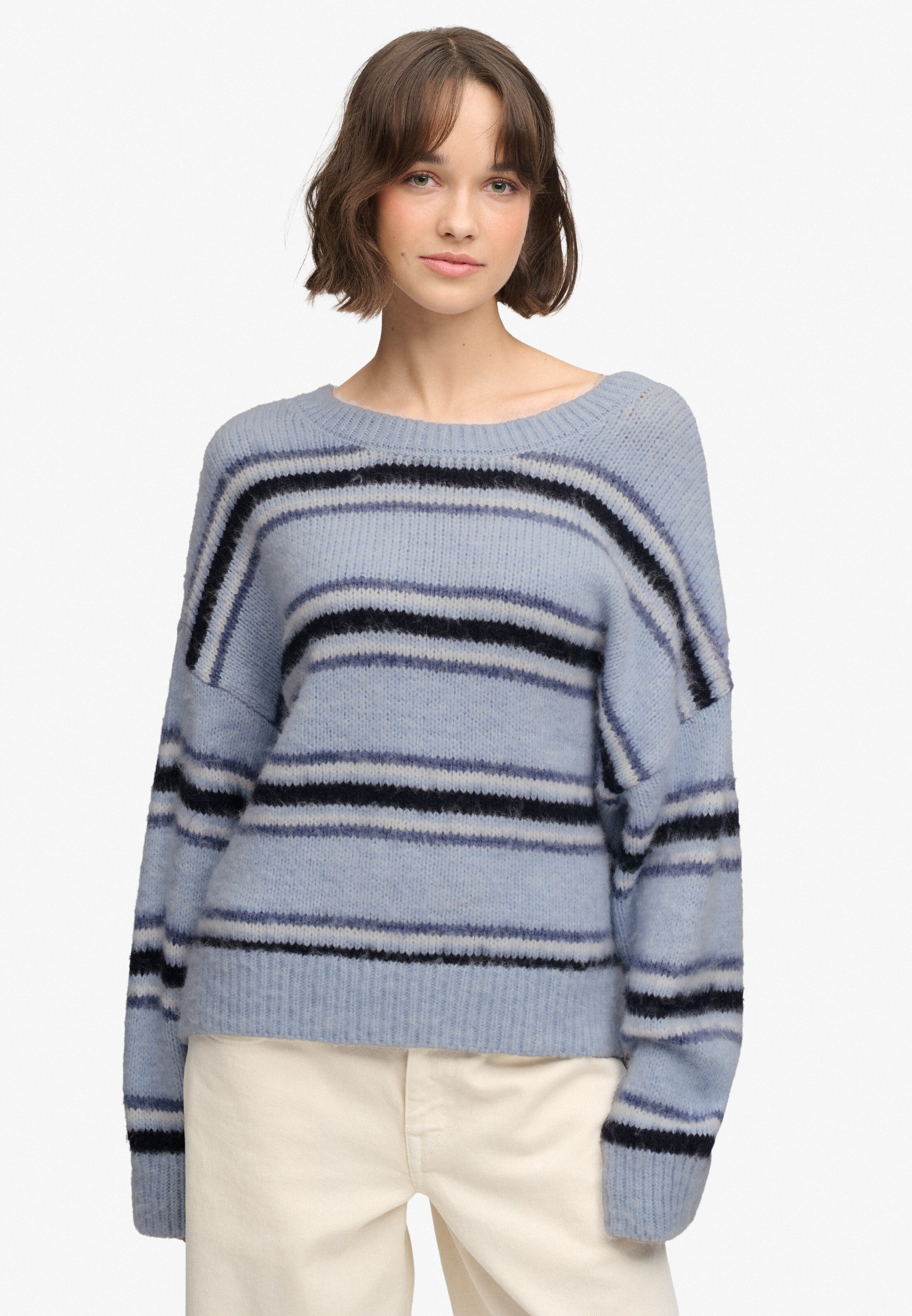 Pull-over Superdry & Co en bleu : devant