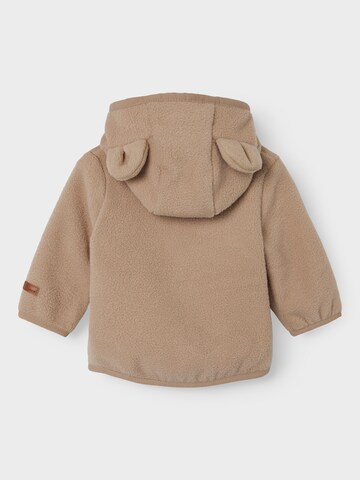 NAME IT Fleece jacket 'Meeko' in Brown