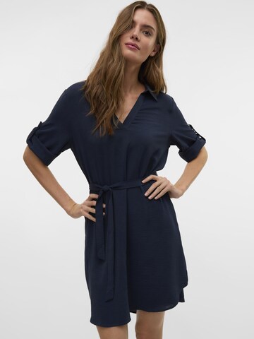 VERO MODA Jurk 'VMAlva' in Blauw
