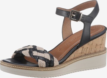 TAMARIS Strap Sandals in Blue: front