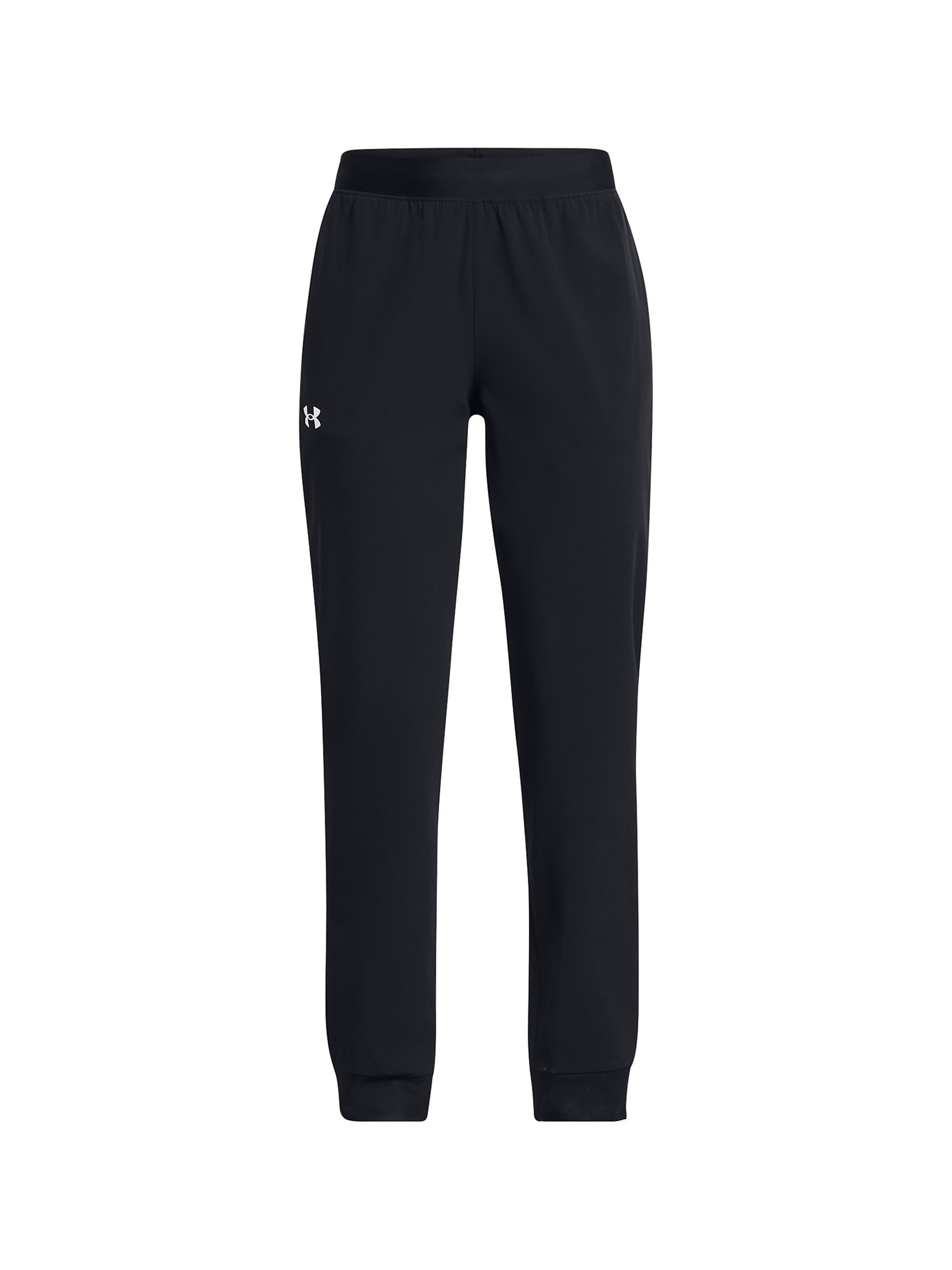 UNDER ARMOUR Tapered Sporthose 'Rival' in Schwarz: Vorderseite