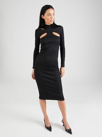 HUGO Red Dress 'Nasteria' in Black: front