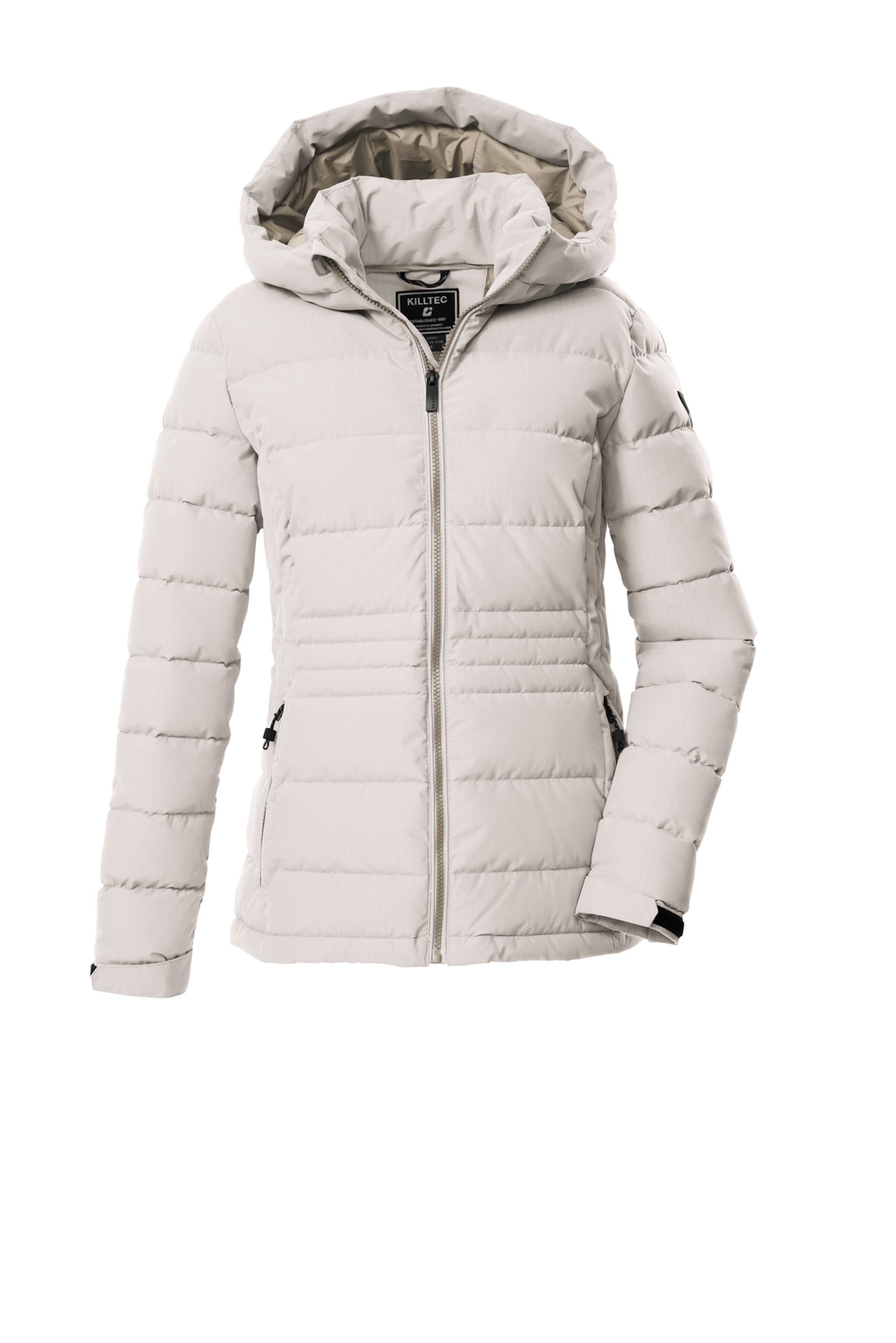 KILLTEC Outdoorjacke in Weiß: Vorderseite