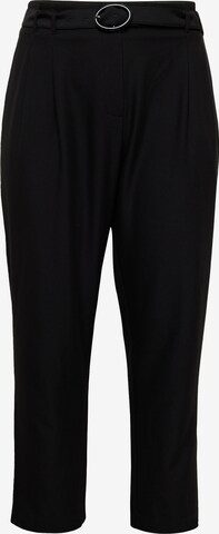 Guido Maria Kretschmer Curvy Regular Trousers 'Monique' in Black: front