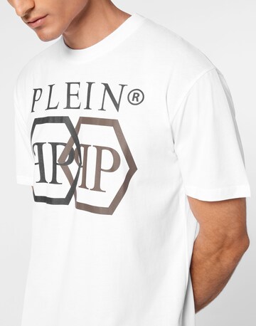 T-Shirt Philipp Plein en blanc