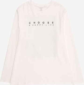 Maglietta 'NKMNESTOR' di NAME IT in bianco: frontale