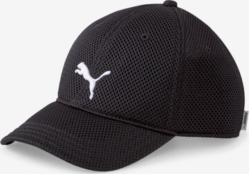 Cappello da baseball sportivo di PUMA in nero: frontale