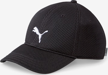 PUMA Спортна шапка в черно: отпред
