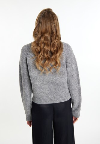 faina Knit Cardigan in Grey