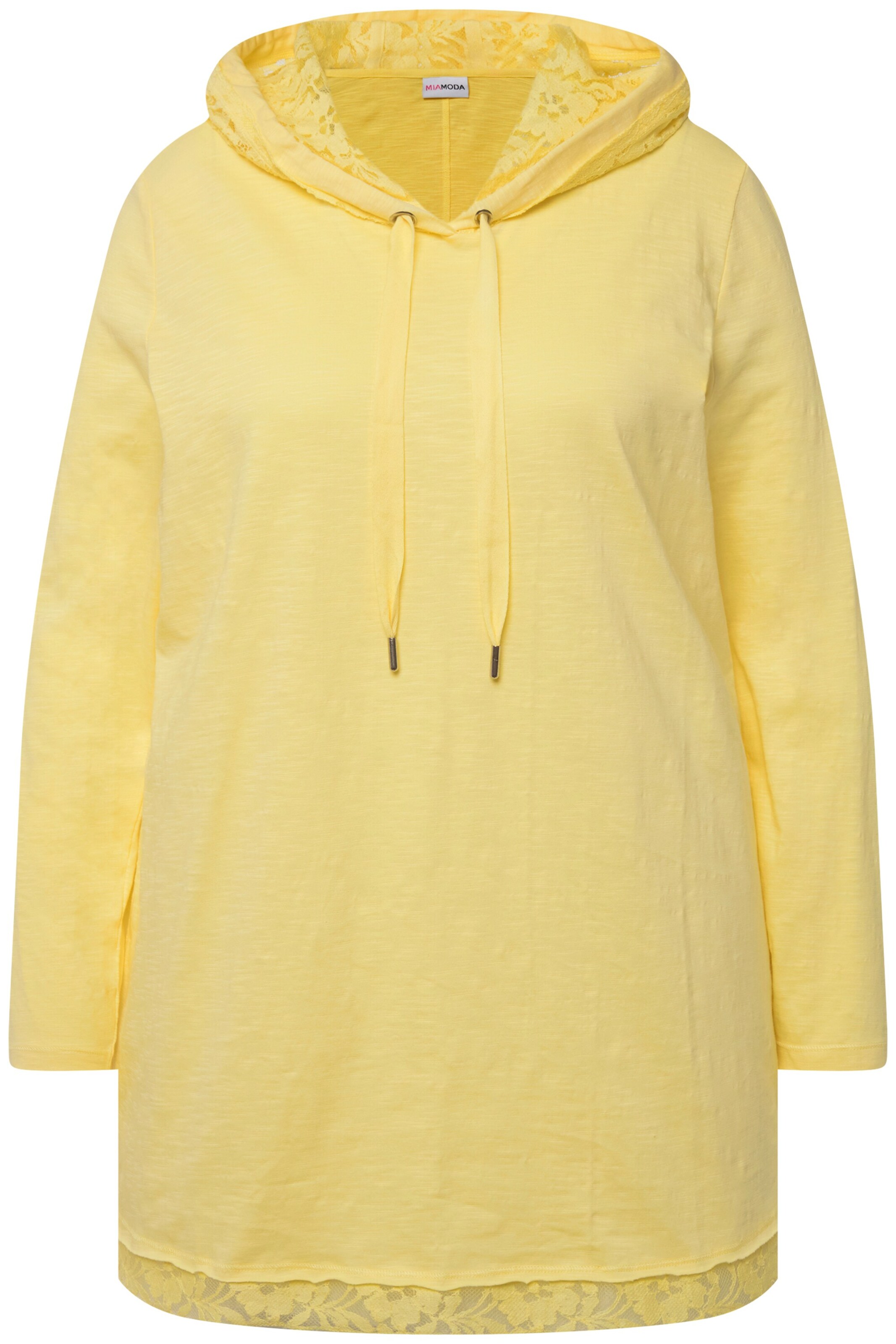 MIAMODA Shirt in Yellow: front