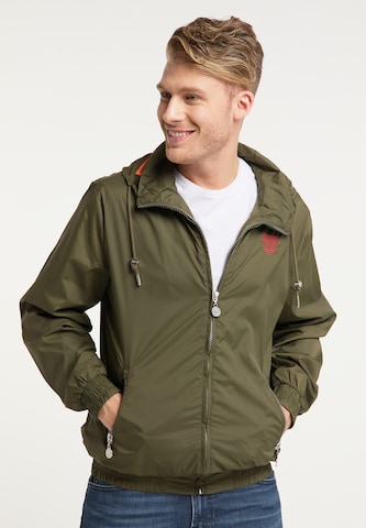 MO Between-Season Jacket in Green: front