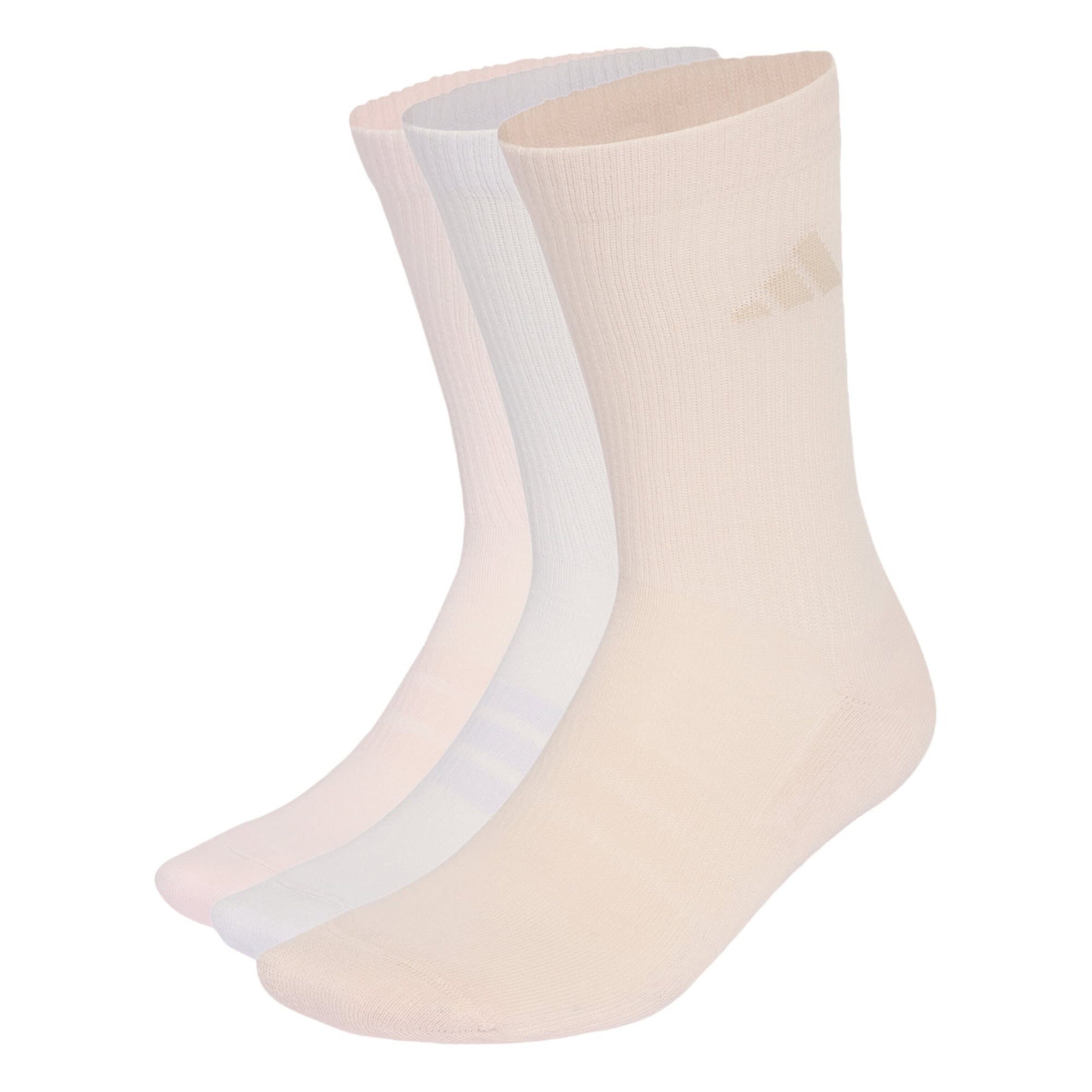 ADIDAS PERFORMANCE Sports socks 'Ess' in Beige: front