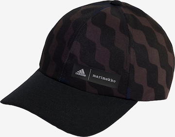 ADIDAS SPORTSWEAR - Gorra deportiva 'Marimekko Aeroready' en negro: frente