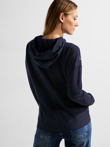 CECIL Sweatshirt in Blau