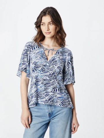 ESPRIT - Blusa em azul: frente